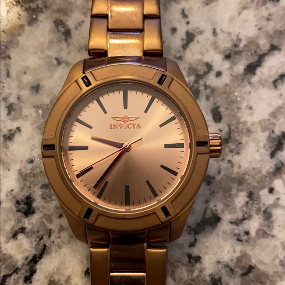 Women’s Stainless Steel (Rose Gold) INVICTA Watch